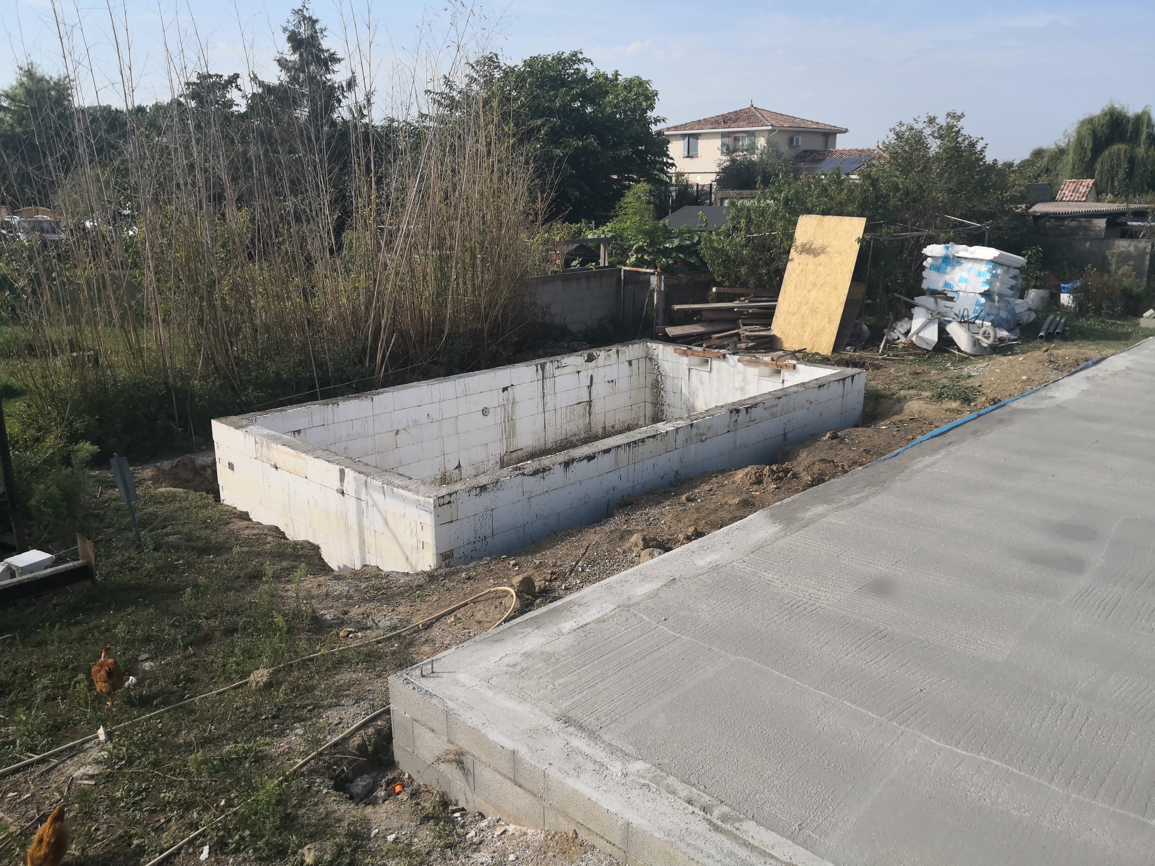 Malfaçons - piscine